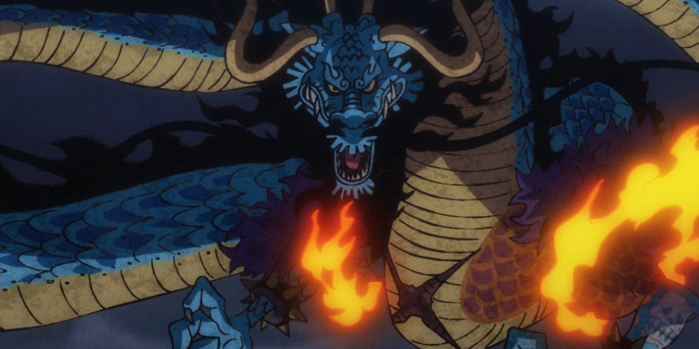 Kaido in Dragon form