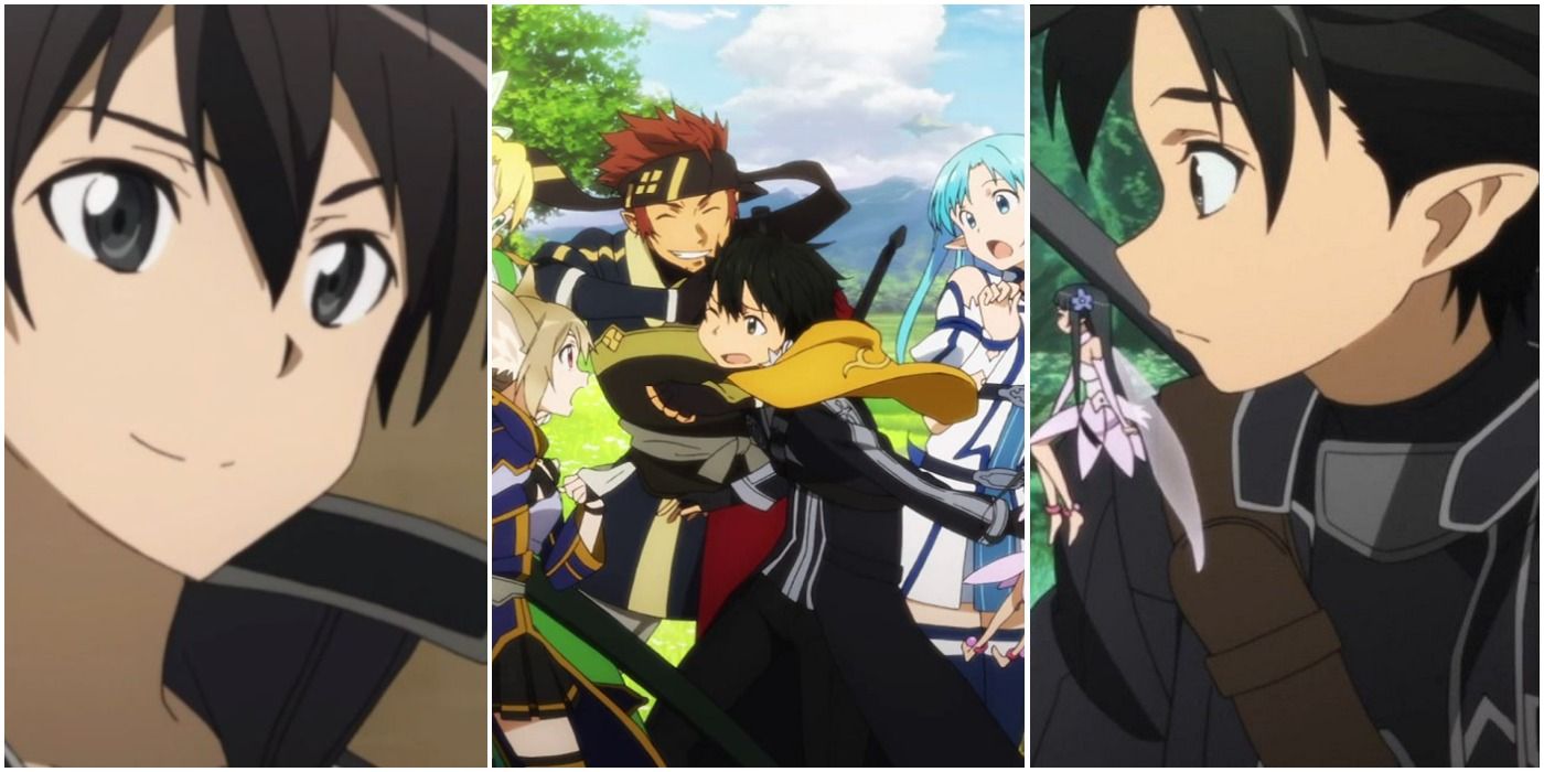 sword art online - What is causing Kirito's eyes to change colour? - Anime  & Manga Stack Exchange