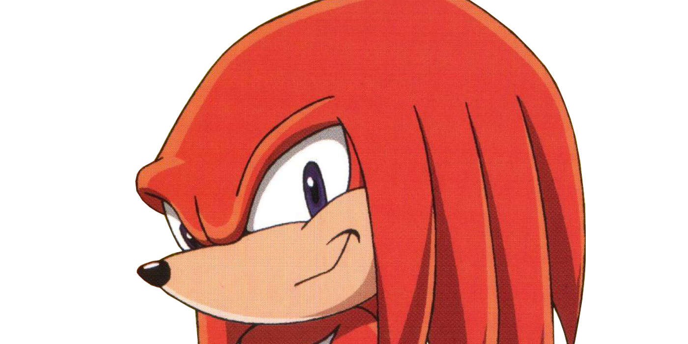 Sonic Knuckles Head Png