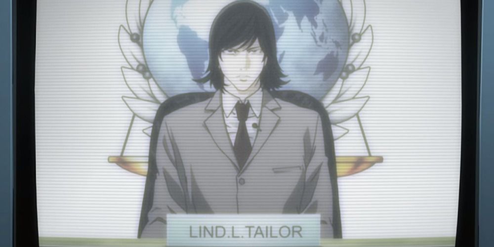 Lind L. Taylor's announcement in Death Note