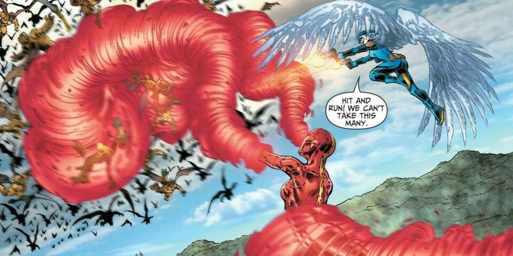 DC Lois Lane Red Tornado Attacks Para-Demons