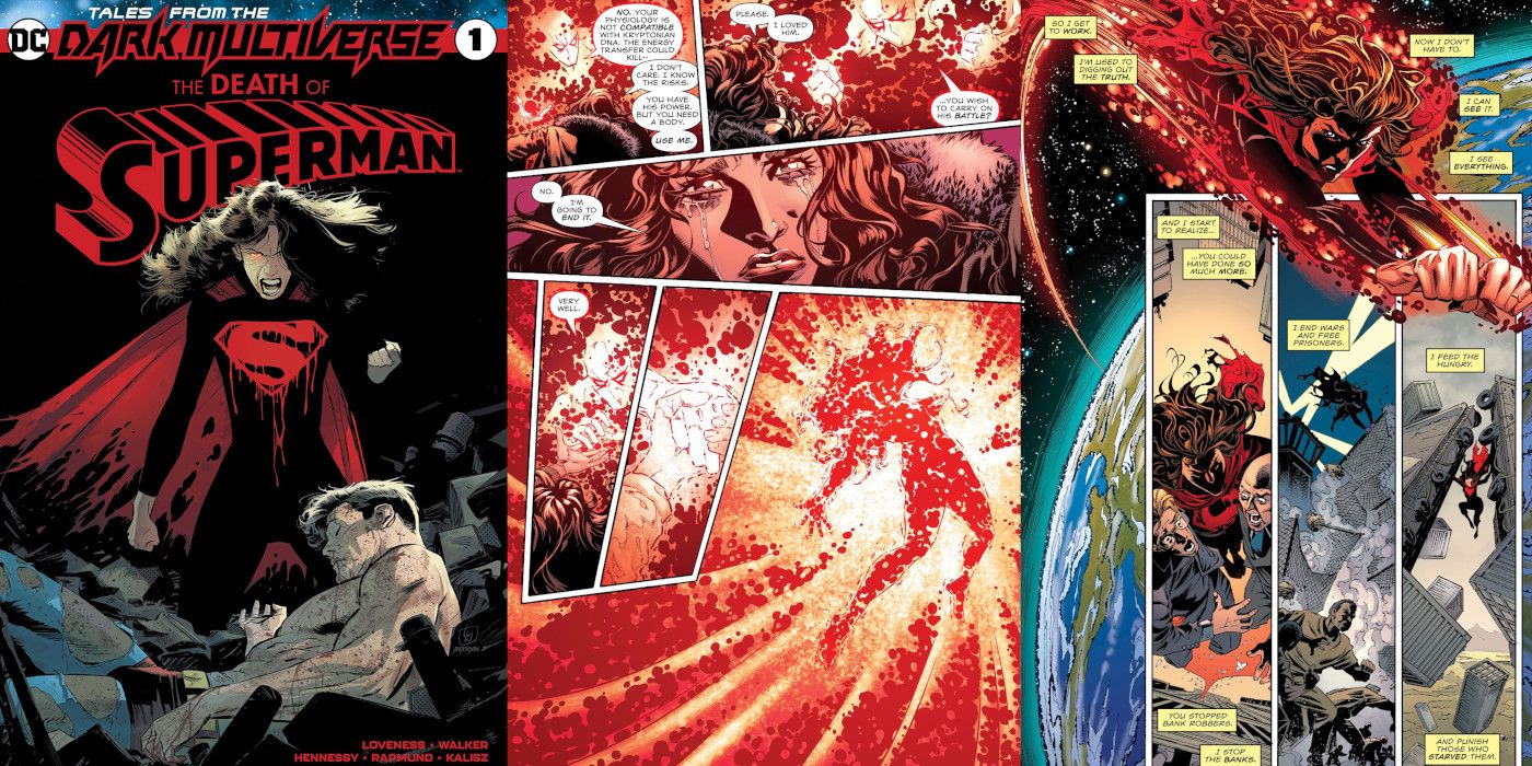 Lois Lane The Eradicator Tales From The Dark Multiverse The Death Of Superman