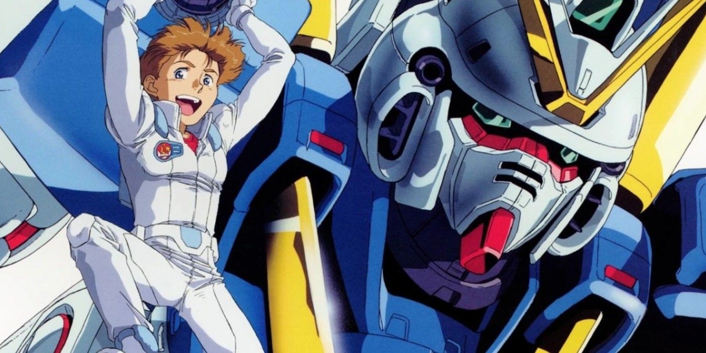 An image from Mobile Suit Victory Gundam.