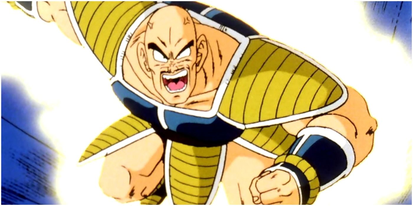 Nappa from Dragon Ball Z at full power