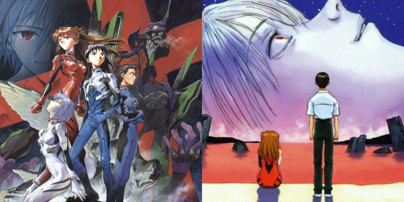 Neon Genesis Evangelion Colorful Anime Poster Fabric Wall Scroll 43.5