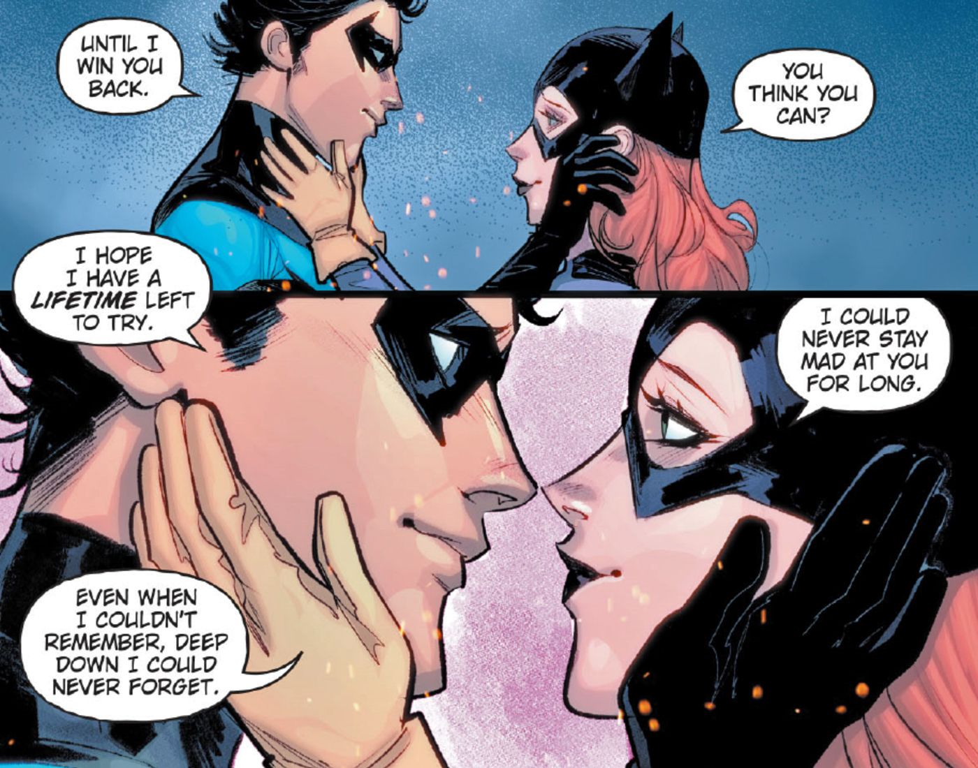 Nightwing Batgirl Marriage Death Metal 1
