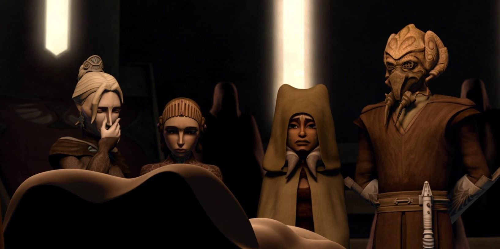Obi-Wan funeral Clone Wars