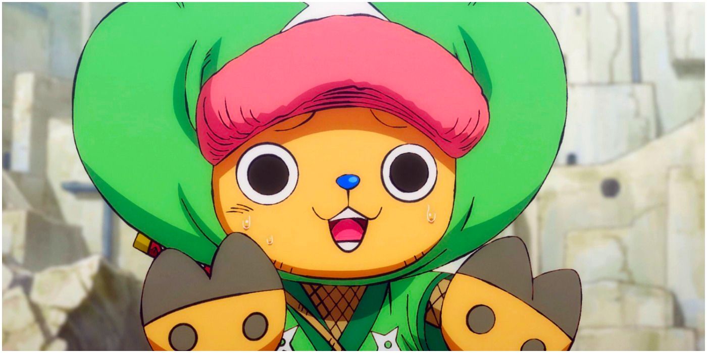 one piece side blog — love how good chopper's been in wano! so far he's