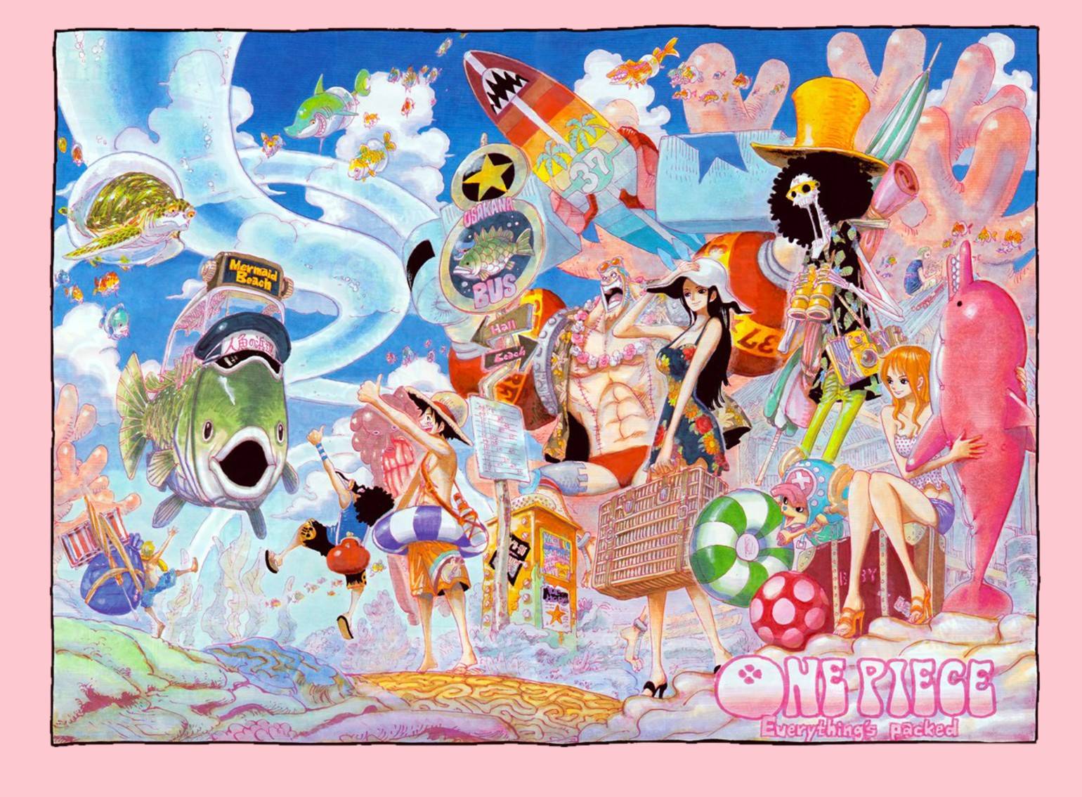 One Piece At 1 000 What Makes Oda S Color Spreads So Special One Piece At 1 000 What Makes Oda S Color Spreads So Special