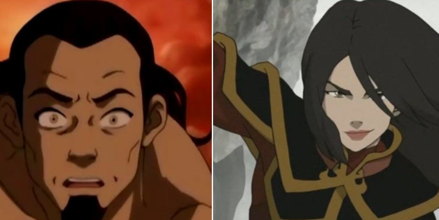 Firelord Ozai and Princess Azula from Avatar: The Last Airbender