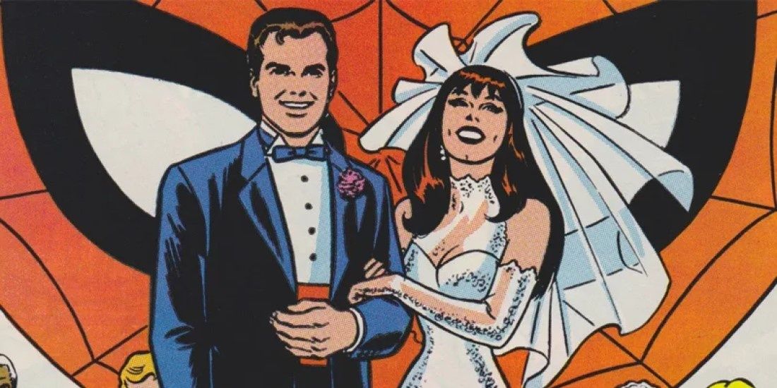 Peter Parker and Mary Jane Married Cropped