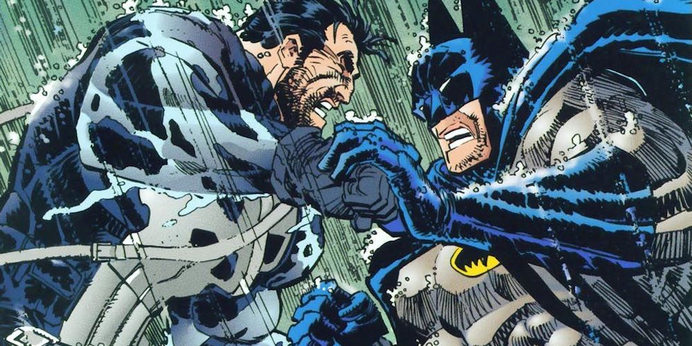 Marvel DC Punisher Batman Crossover Fight