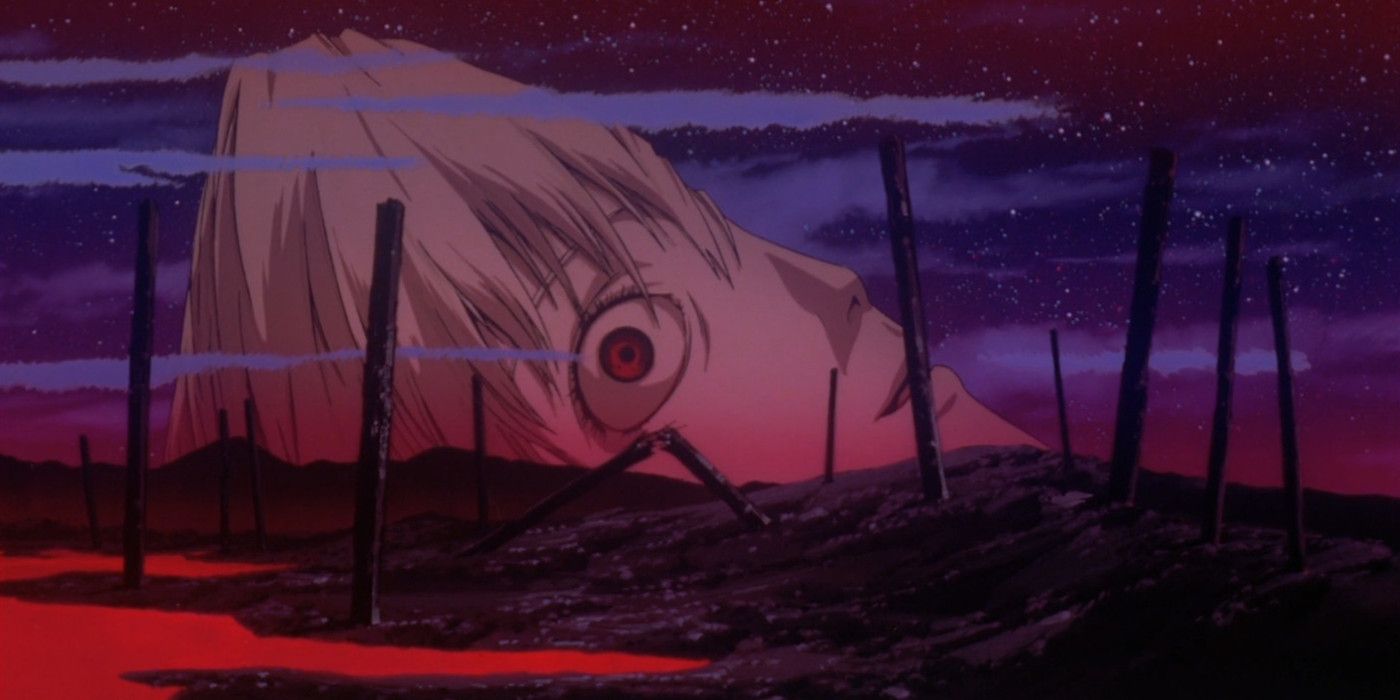 Third Impact occurs and dooms the world during The End of Evangelion