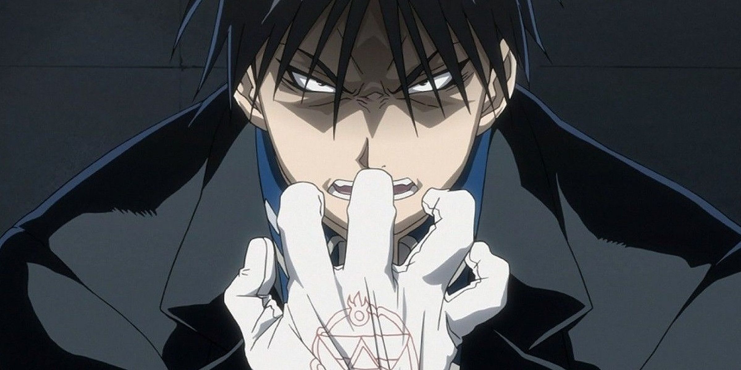 roy mustang angry fullmetal alchemist