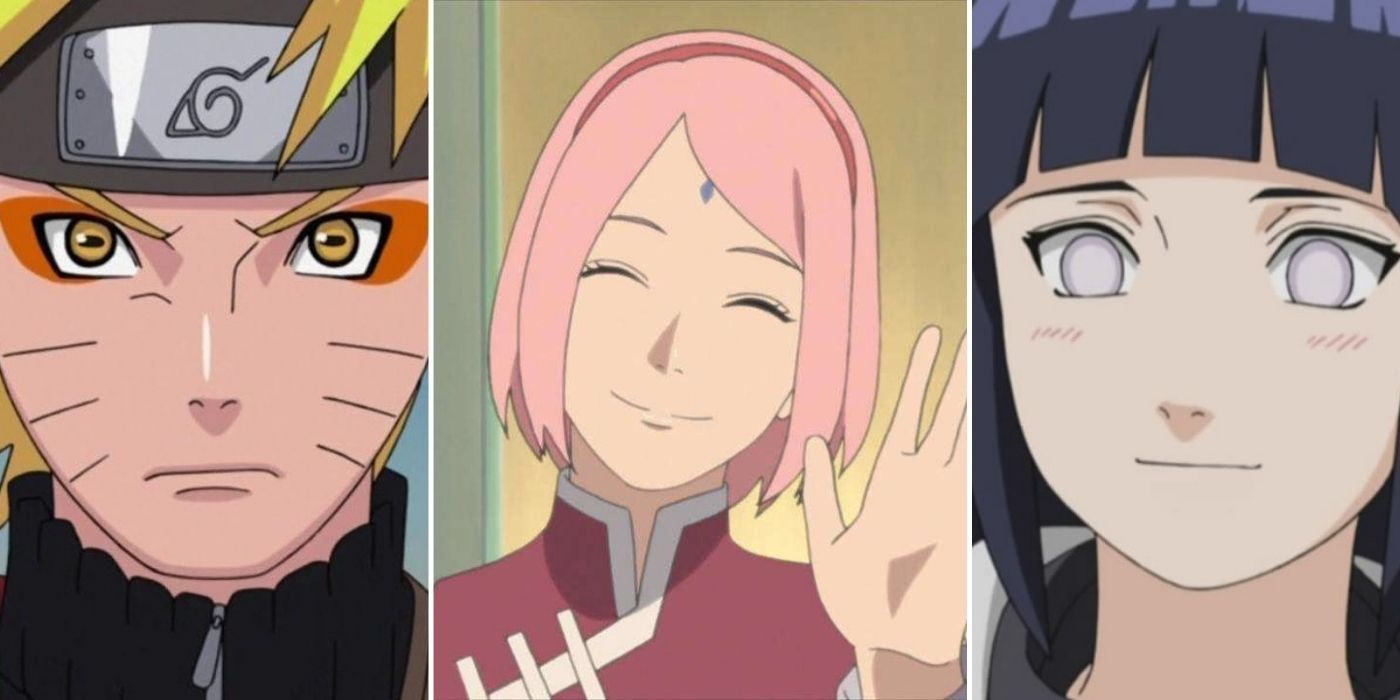 Sakura Haruno Naruto Uzumaki Hinata Hyuuga