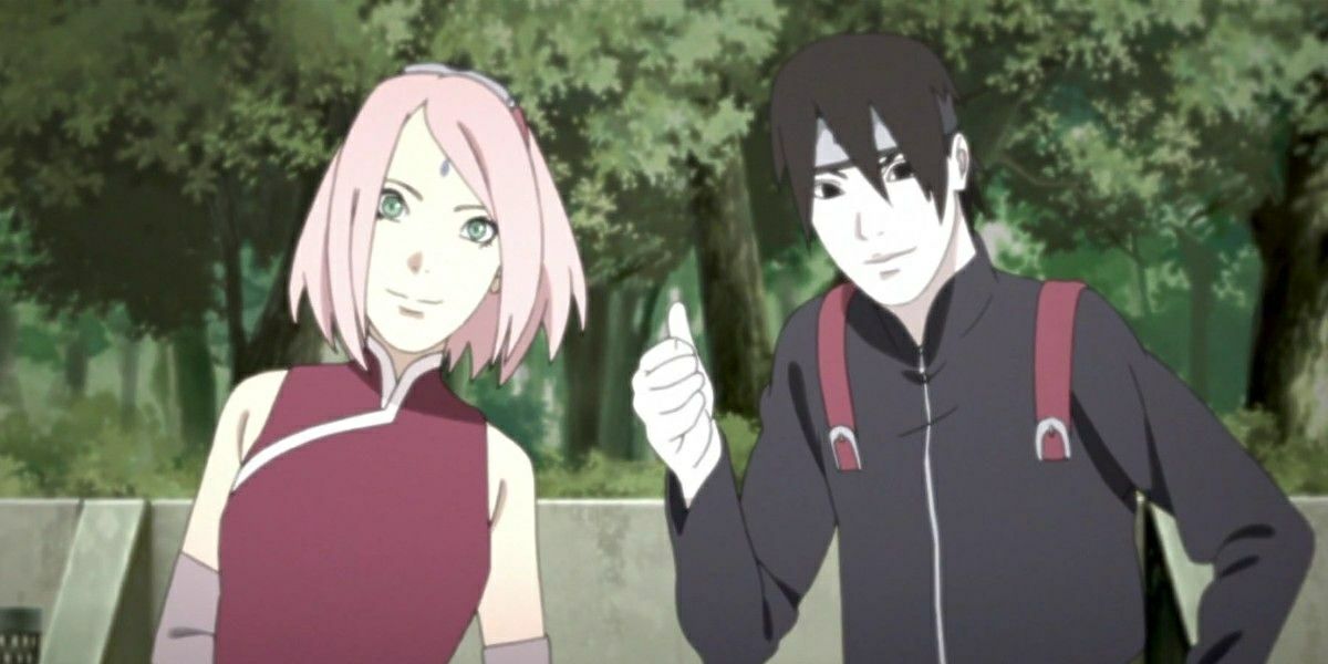 Sakura and Sai grown up