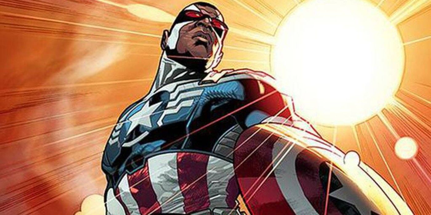 Sam Wilson Captain America Marvel Comics Sun 