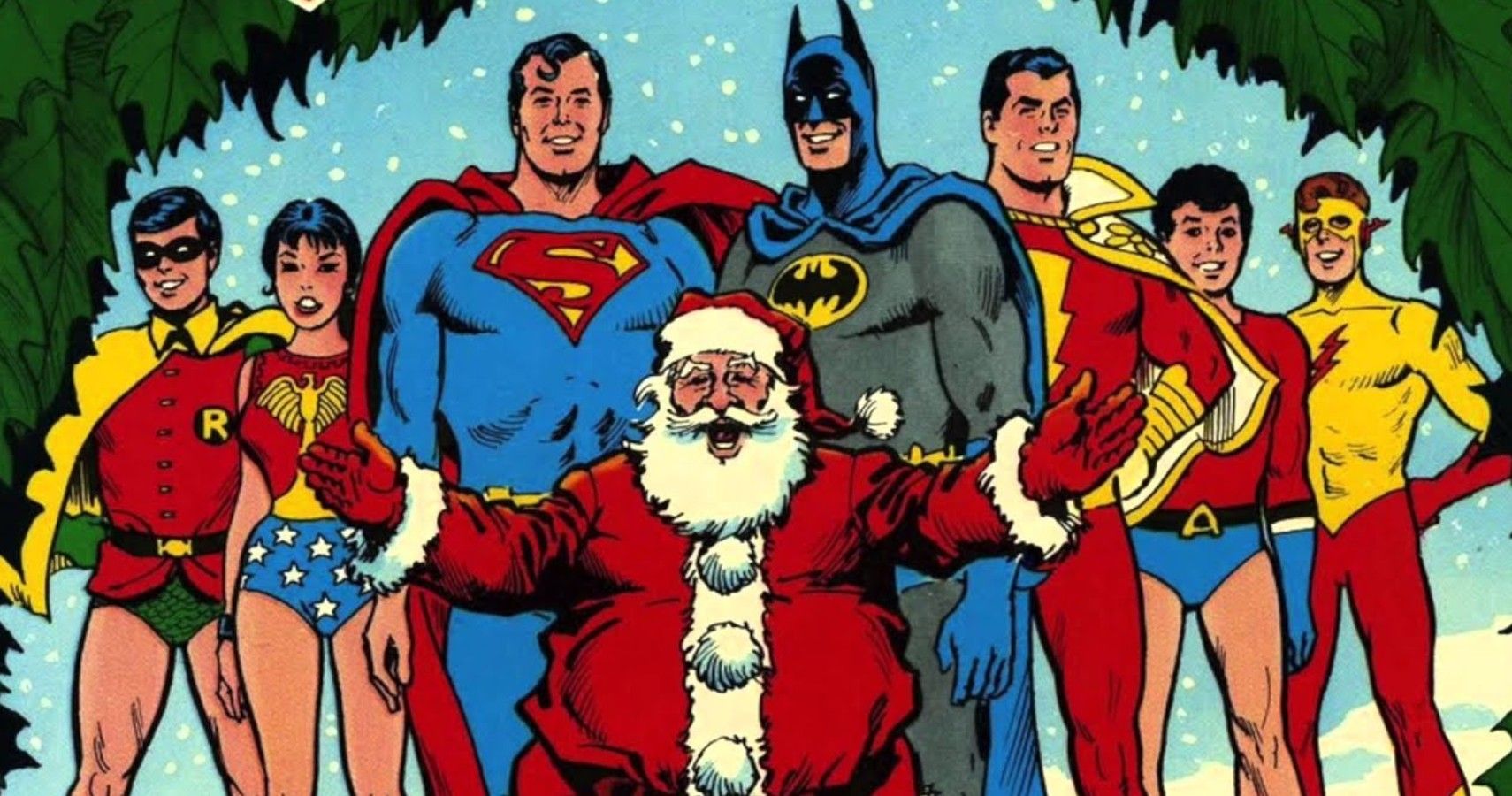 Santa Claus Superman Batman DC Comics