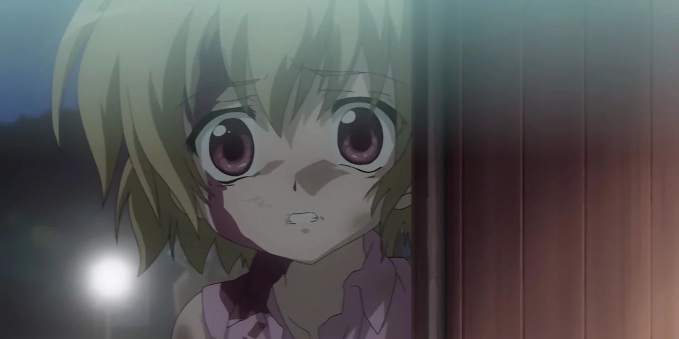 Satoko witnesses tragedy in Higurashi: When They Cry 