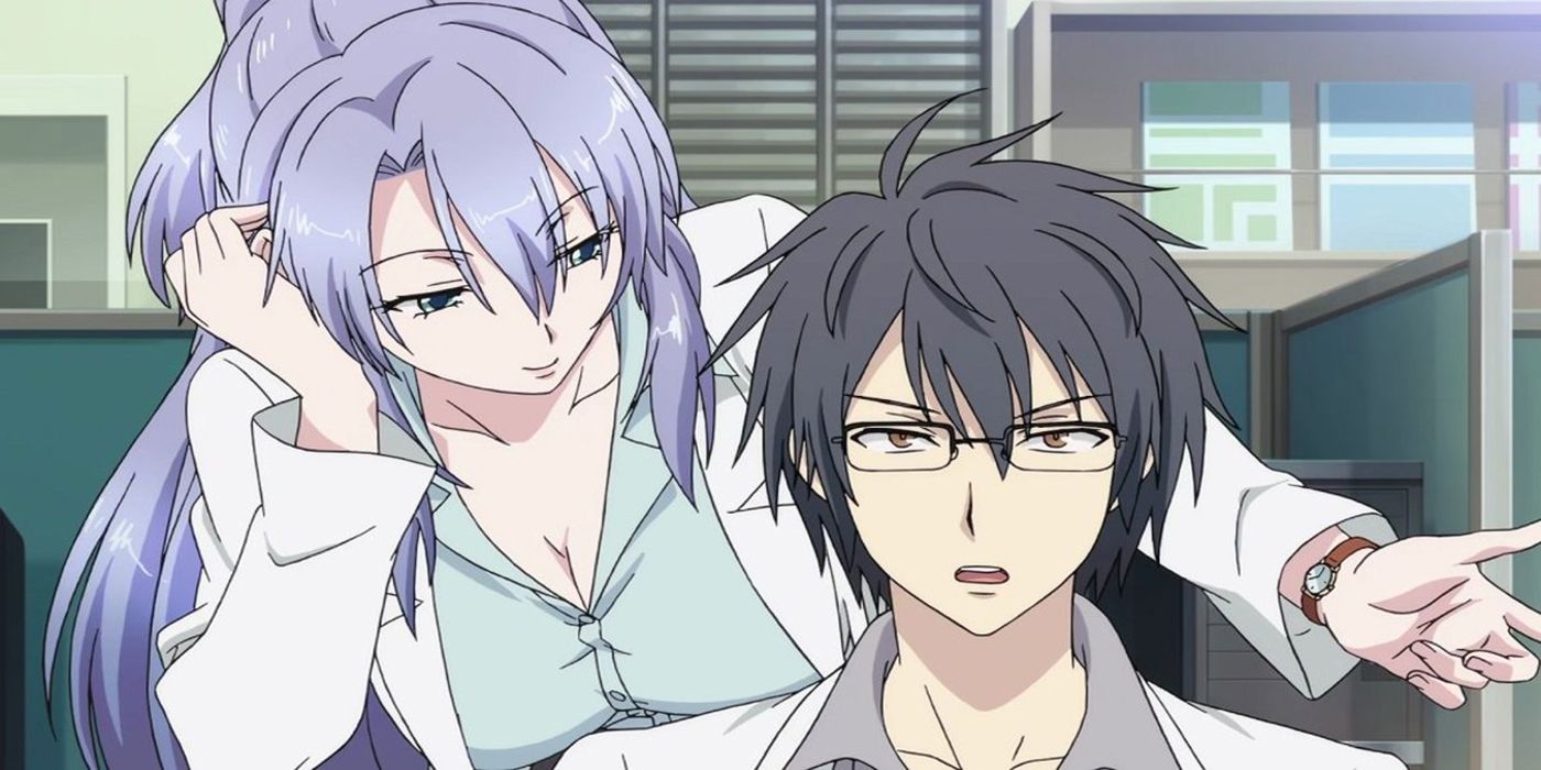 Science Fell In Love Anime Shinya and Ayame