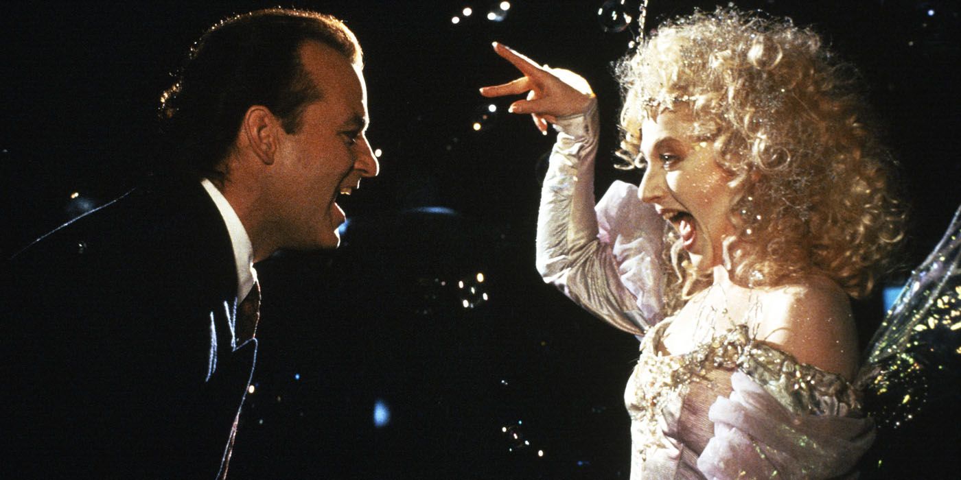 Bill Murray in Scrooged (1988)