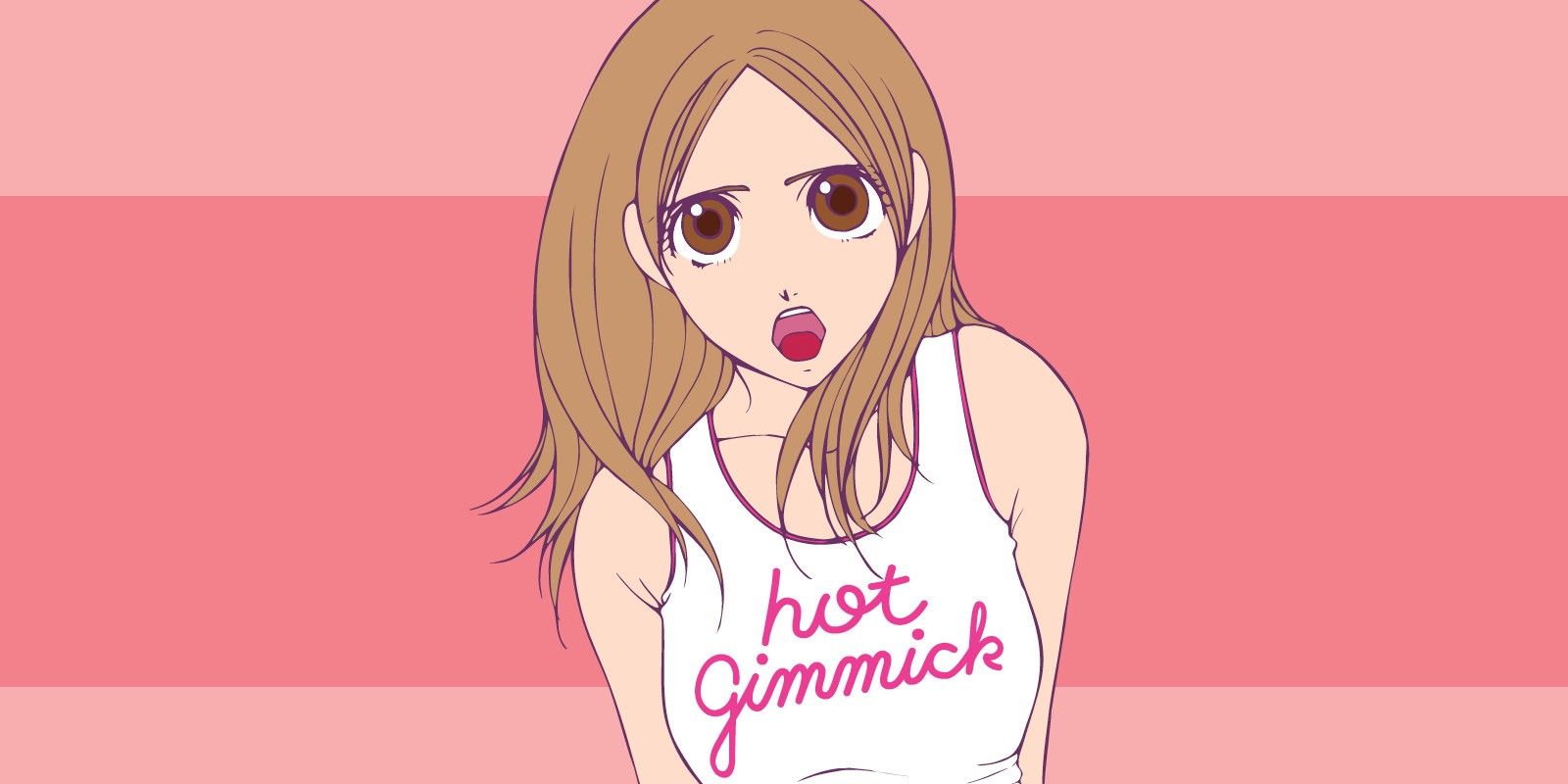 This is the manga art for Hot Gimmick. 