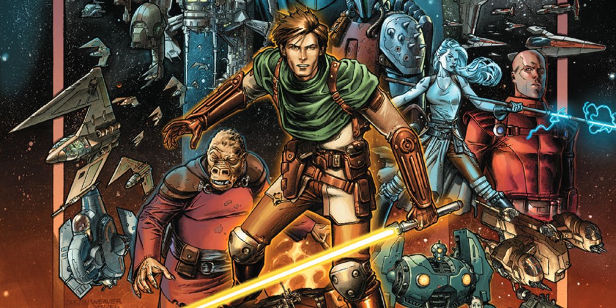 Knights Of The Old Republic Star Wars Legends Comic Book Cover