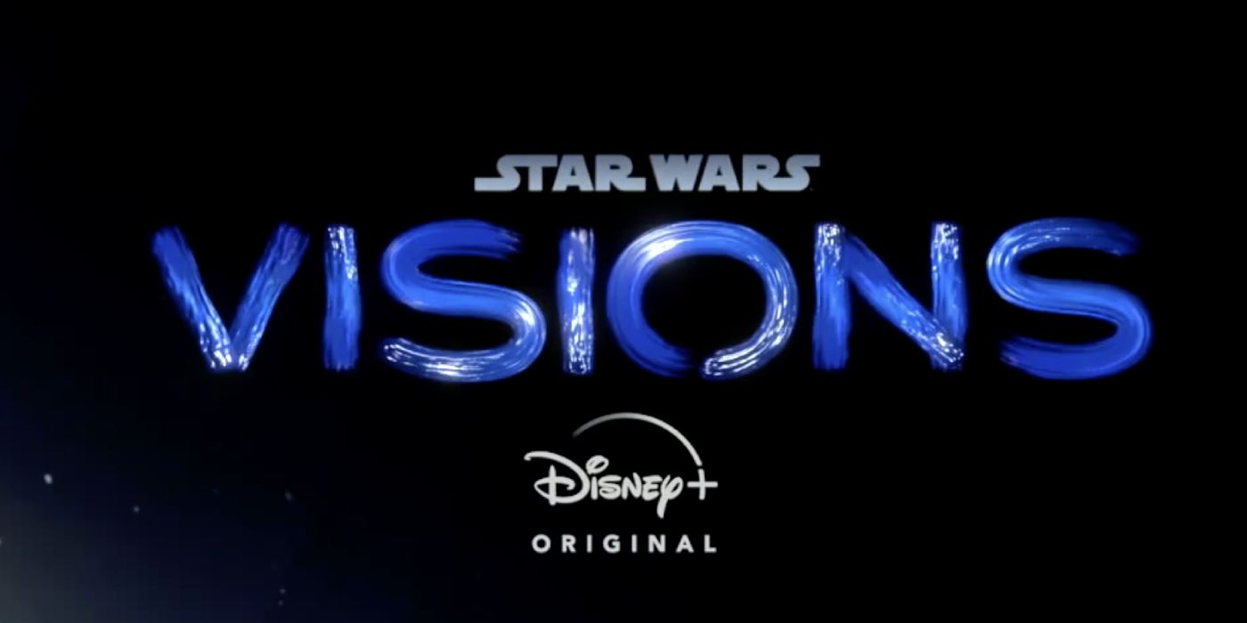 the title card for star wars: visions