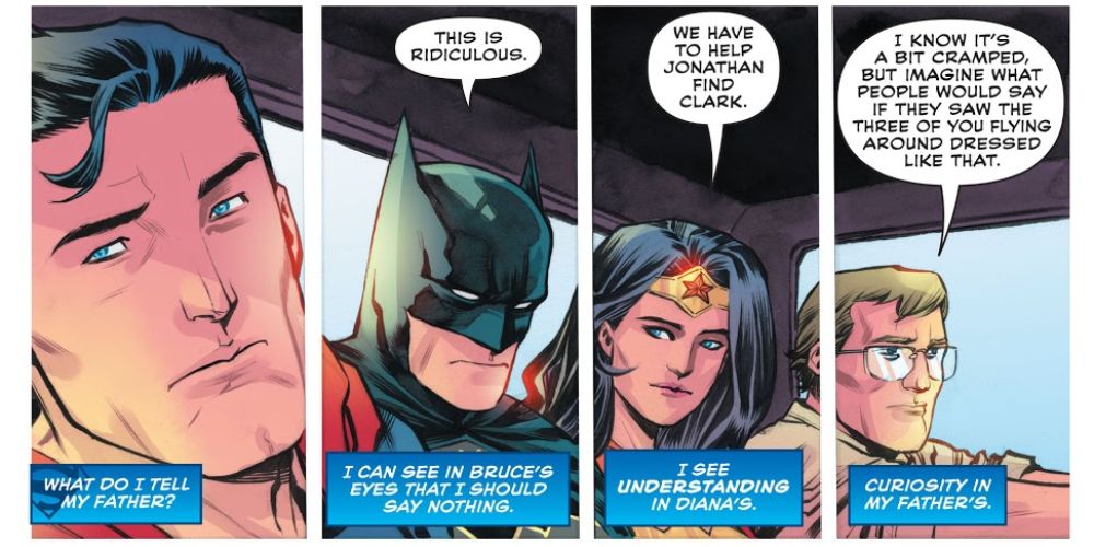 Batman and Wonder Woman have different outlooks on what to do 