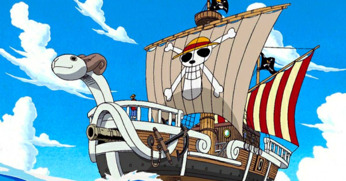 one piece pirate ship