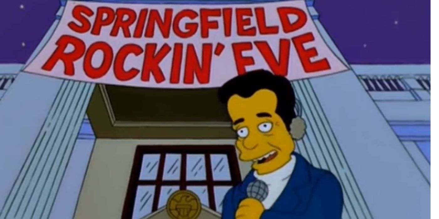 The Simpsons - New Year's Eve with Dick Clark
