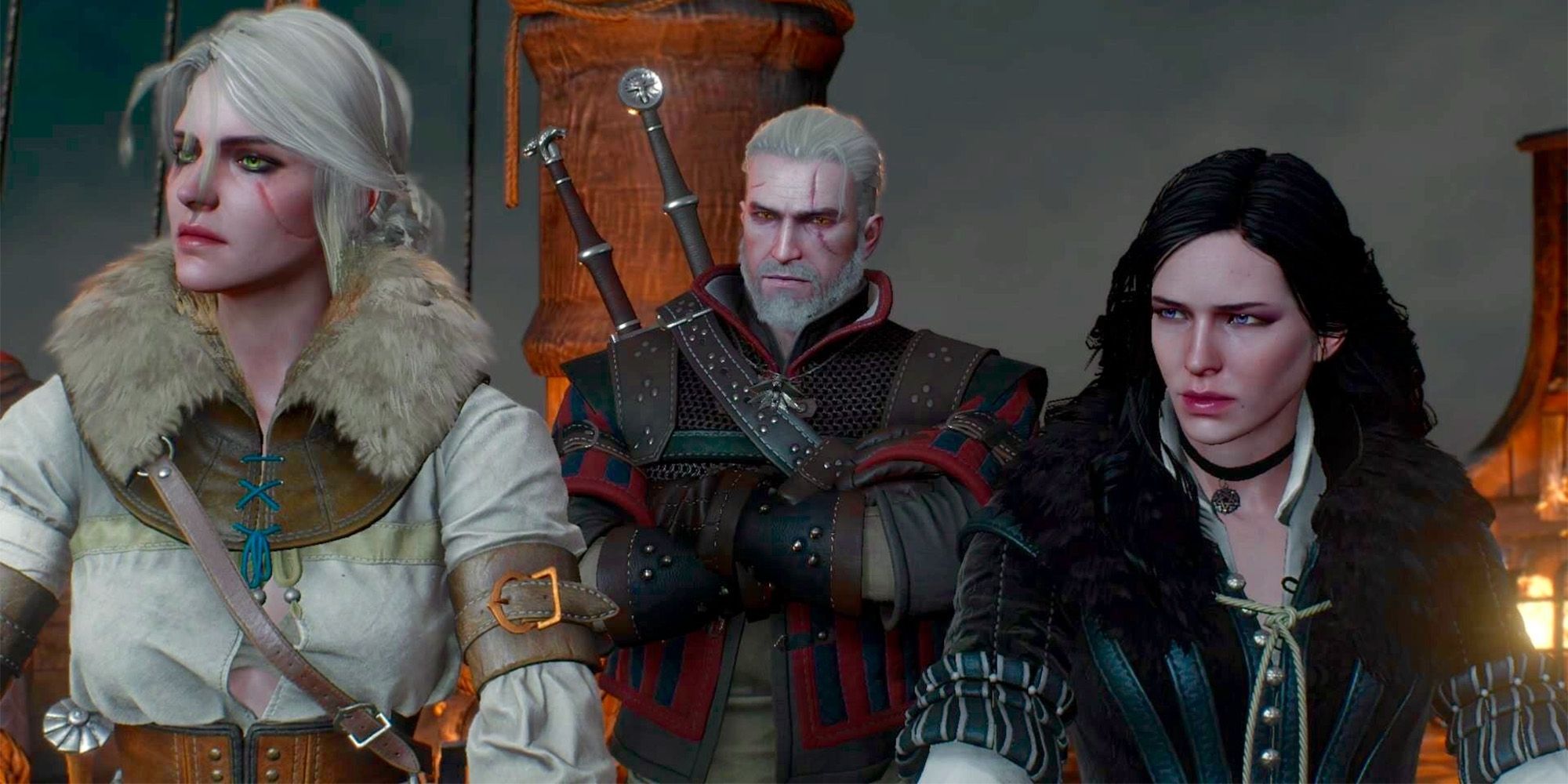 The Witcher 3 Ciri, Geralt, Yennefer reunited as a family
