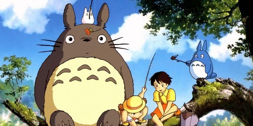 Studio Ghibli Totoro and his friends
