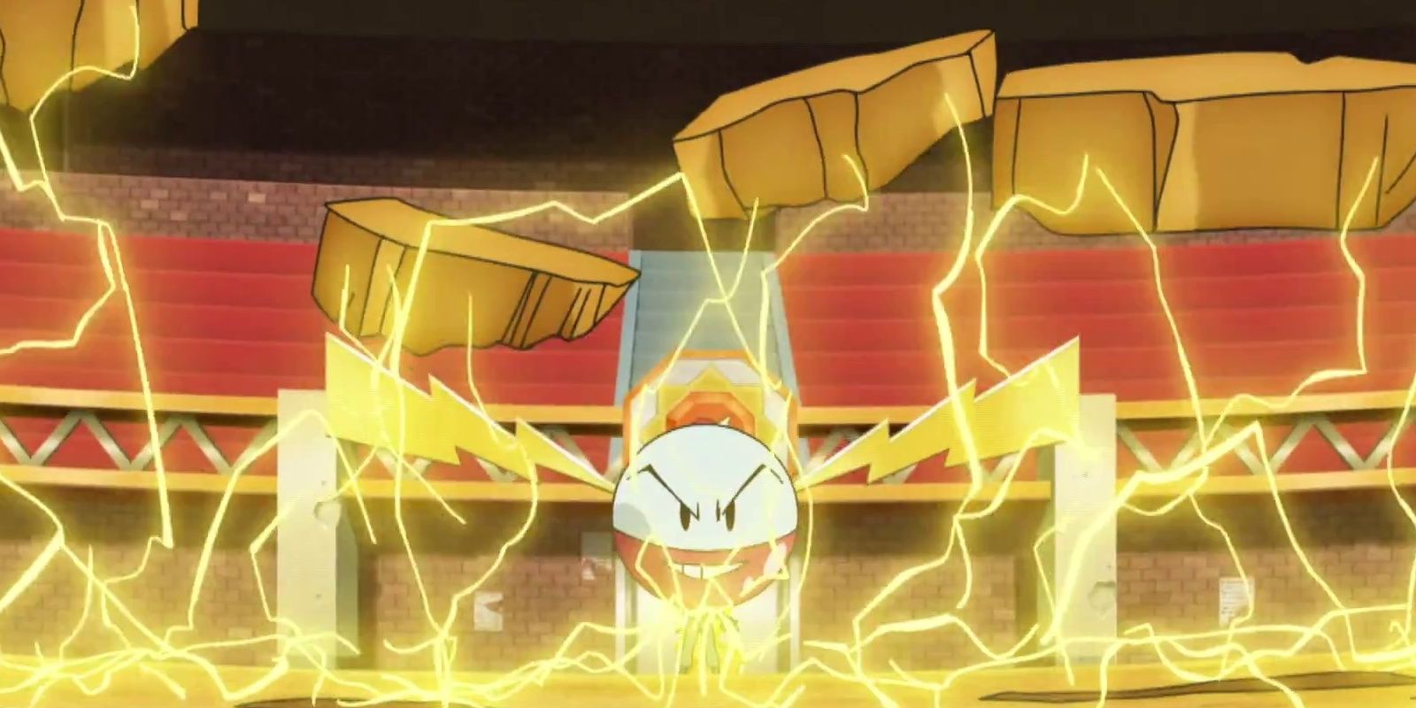 Visquez's Electrode uses Magnet Rise, Pokemon Journeys