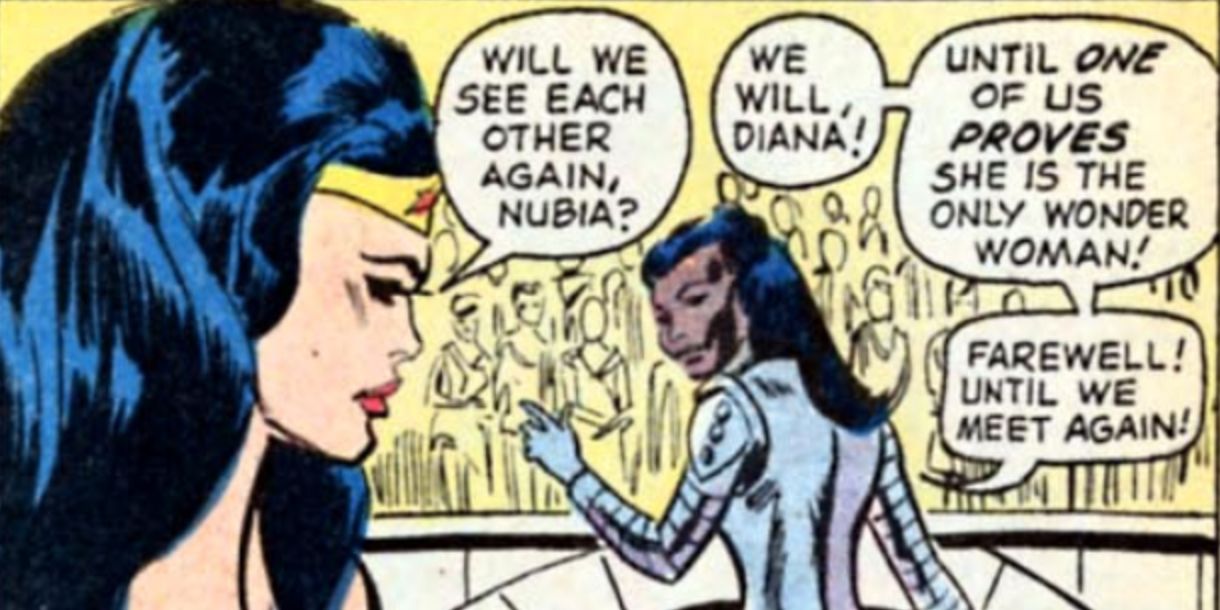 Wonder Woman And Nubia Meet In Wonder Woman 204
