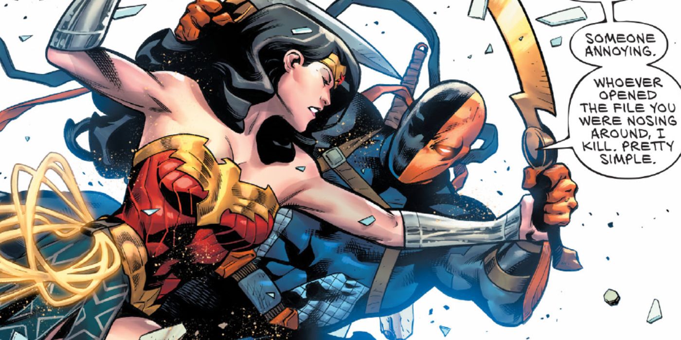 Wonder Woman Finds DC's Deadliest Assassin's Weak Point