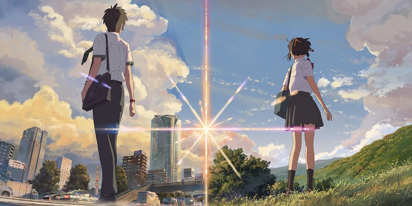 Characters from Your Name.