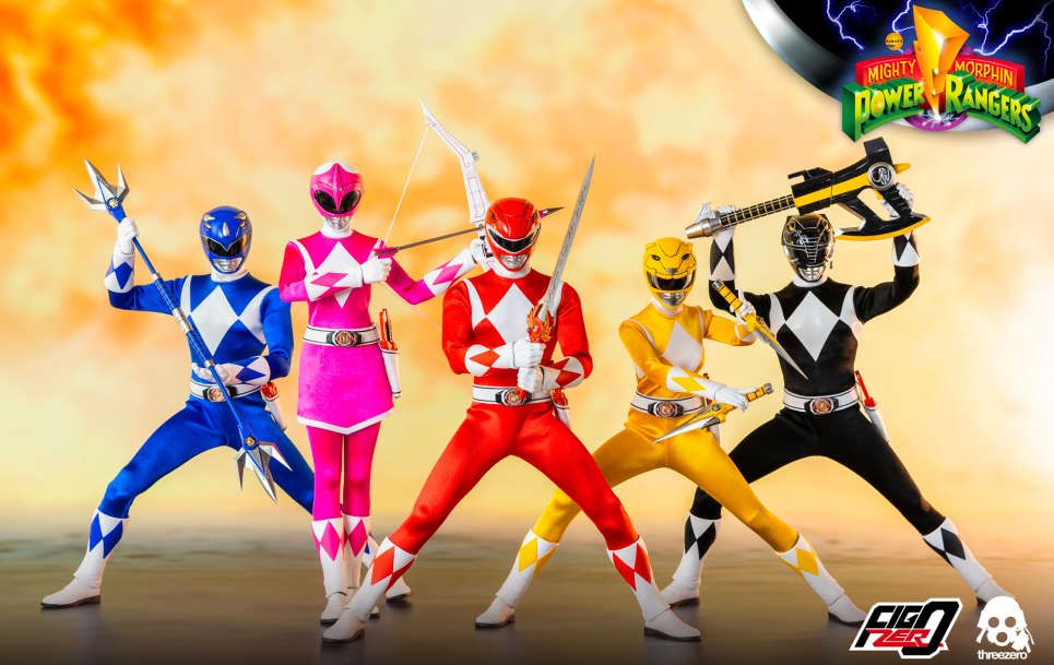 Mighty Morphin Power Rangers Sixth Scale Figures