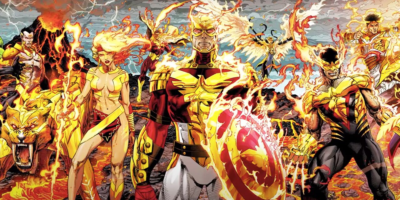 The Phoenix Force takes over Marvel heroes