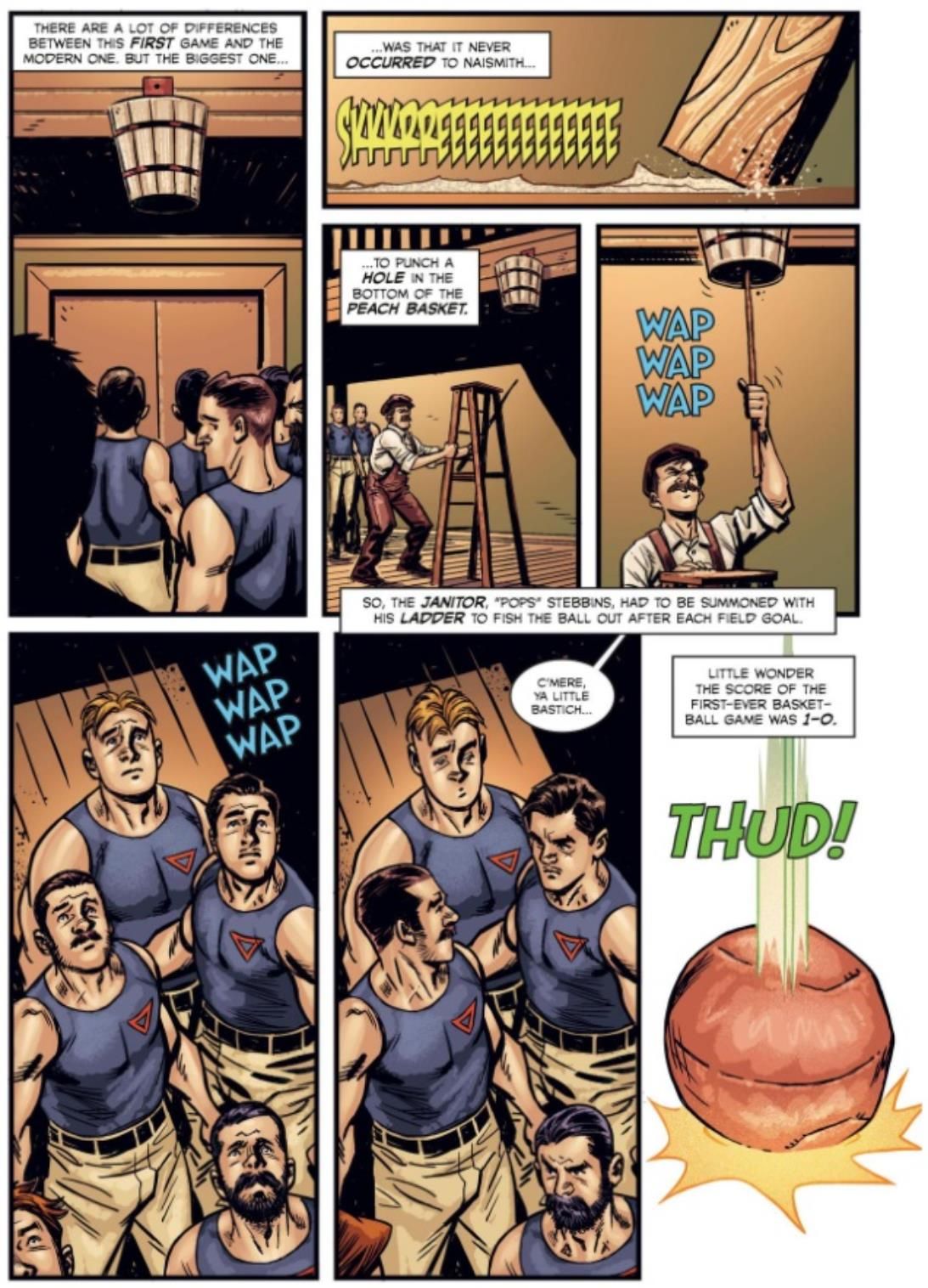 The Comic Book Story of Basketball Hits a Grand Slam