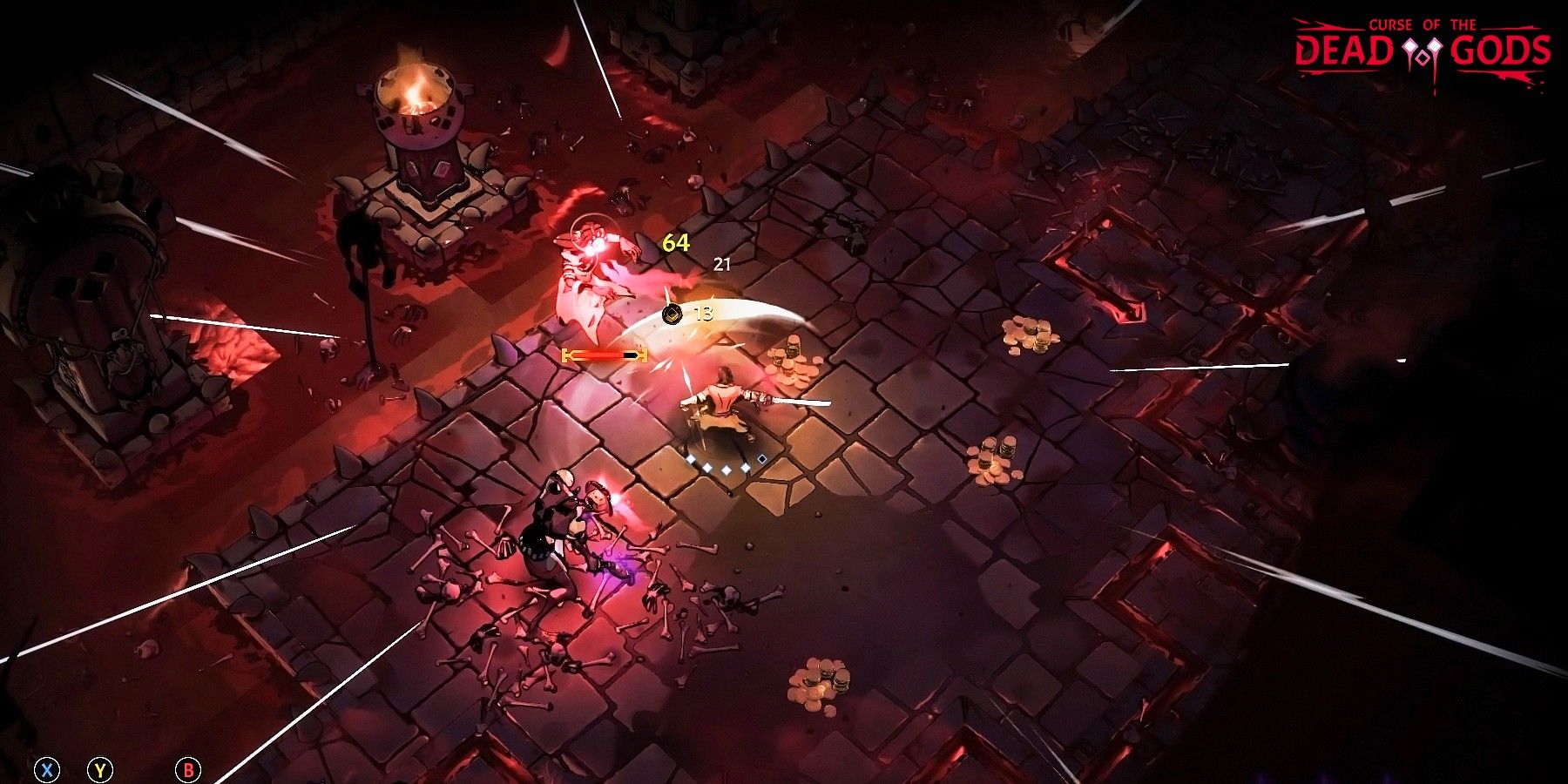 Curse of the Dead Gods Is an Addictive Mix of Hades and Darkest