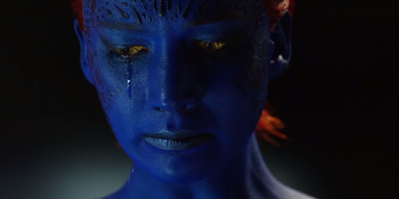Mystique From X-Men Crying