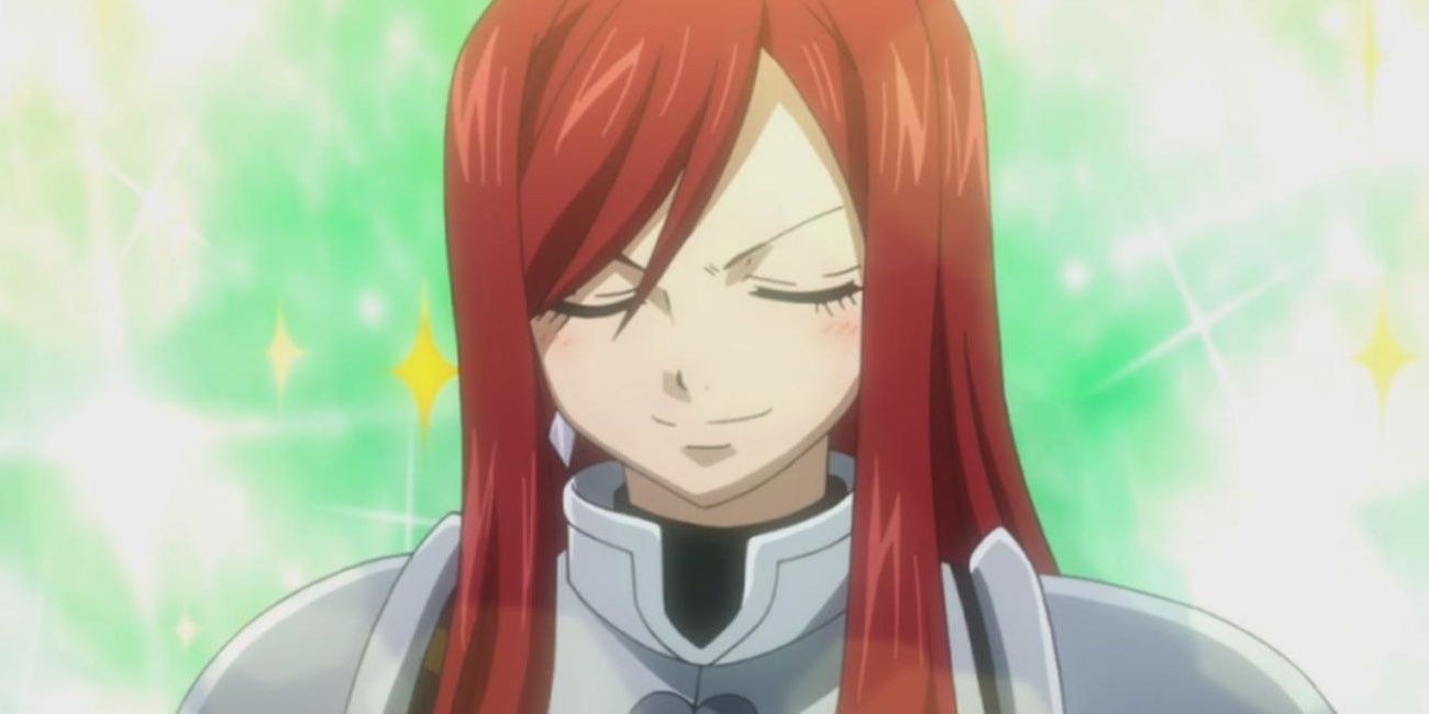 Erza Scarlet from Fairy Tail.