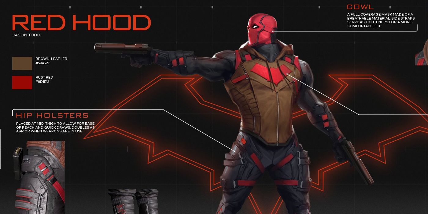 Gotham Knights Details Red Hood S Weapons Tactical Armor