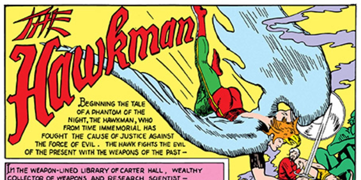 Hawkman's First Comic
