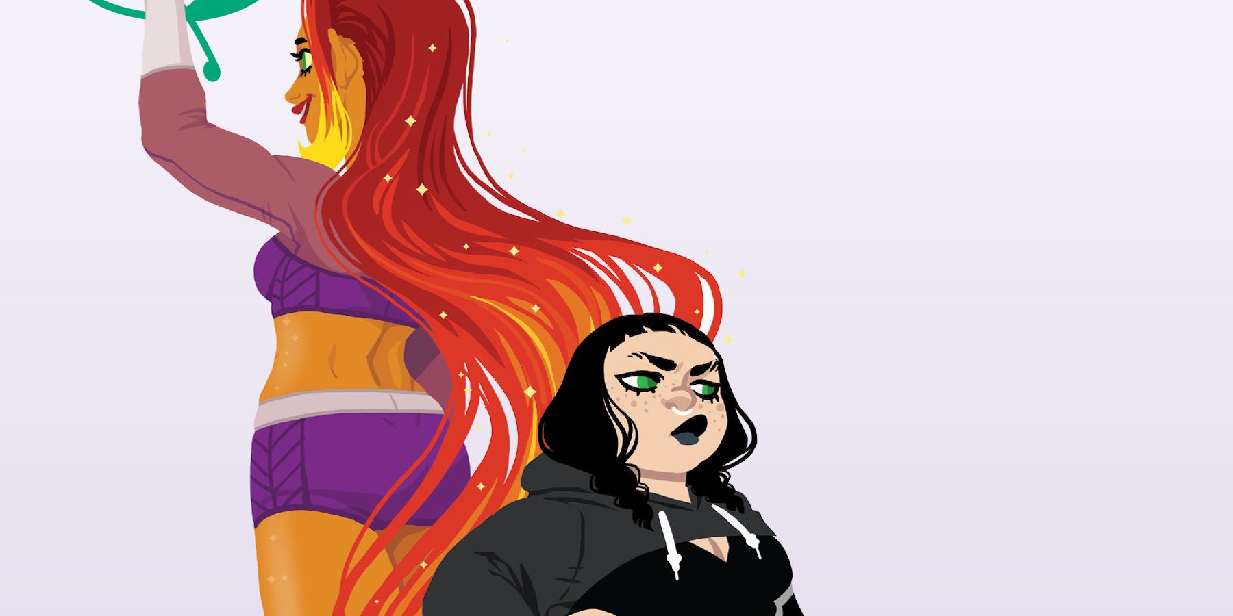 I Am Not Starfire Cover Starfire In The Back Mandy Facing Front