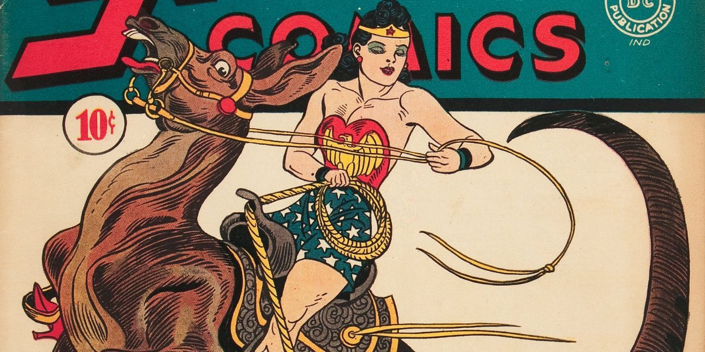 Wonder Woman With Her Lasso