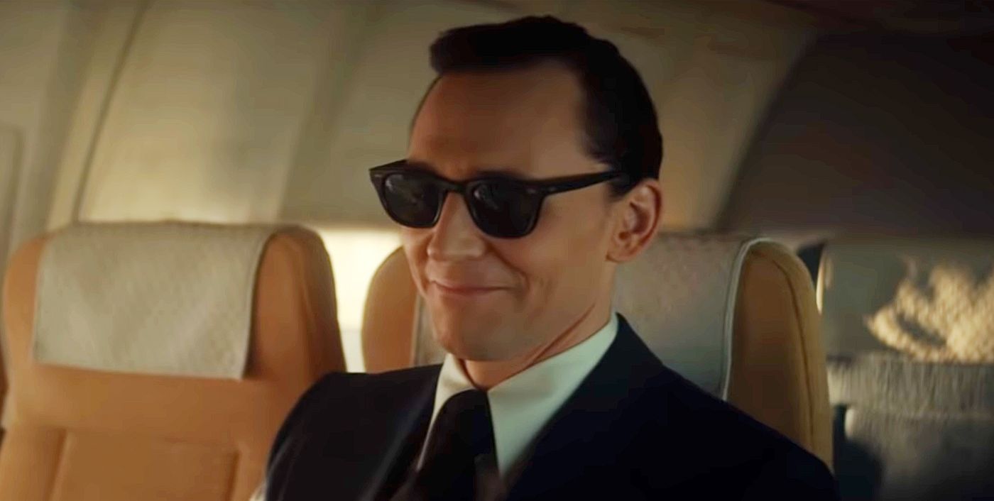 Tom Hiddleston as Loki in the Disney+ trailer