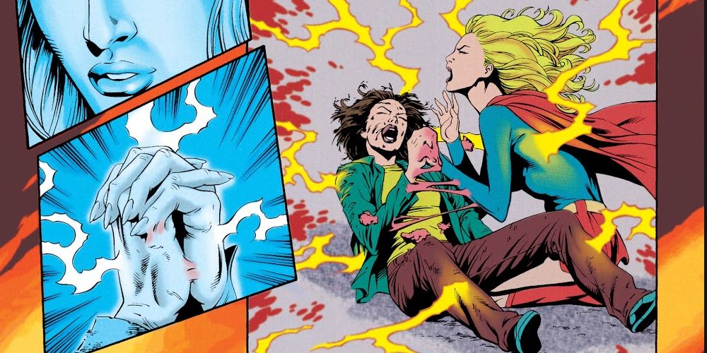 Supergirl Matrix fuses with Linda Danvers