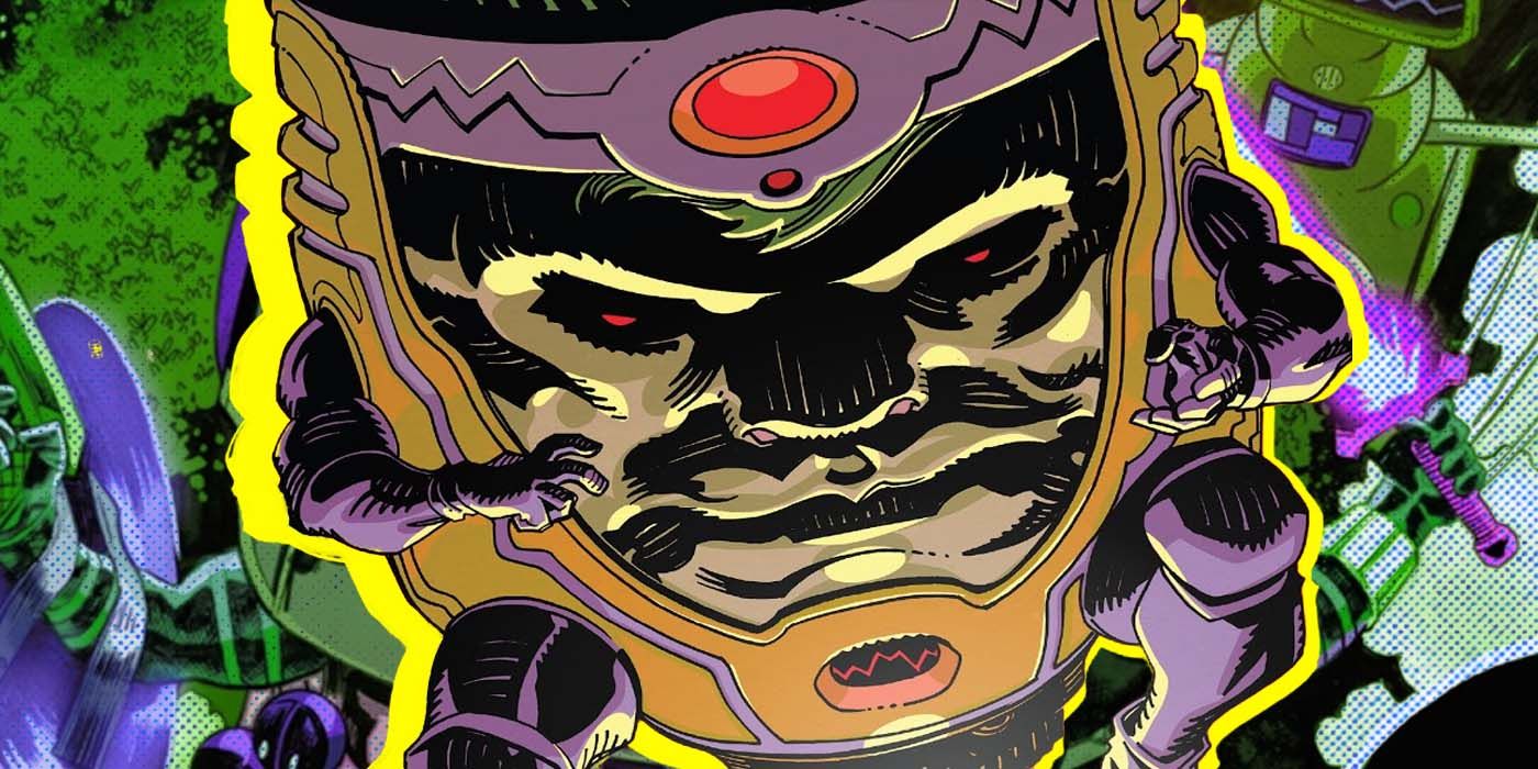 MODOK uses his brilliant evil mind in Marvel Comics